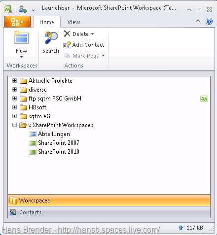 SharePoint Workspace 2010