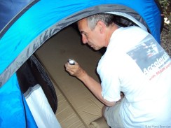 LED Taschenlampe, mit Handkurbel zum Aufladen !