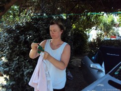 Auch die Wäscheklammern...