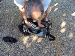 wieder zurück in die Tasche...