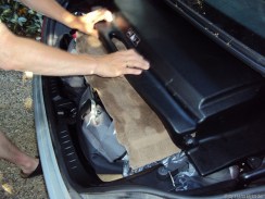 Abdeckung beim SLK schließen