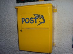 Postkasten handgemalt