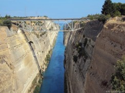 Brücke über den Kanal von Korinth