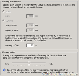 Memory Management Hyper-V Dynamic Memory Exchange Server