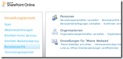 Office 365: SharePoint Online: Verwaltung