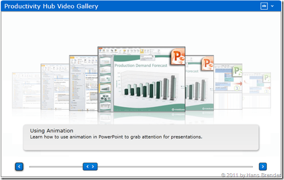 Productivity Hub: Video Gallery