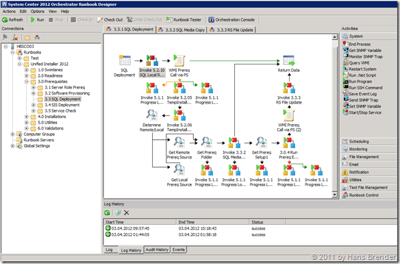 System Center 2012 Orchestrator: Runbook Designer