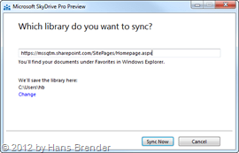 Dokumentenbibliothek aus SharePoint Server