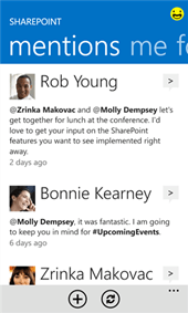 Sharepoint App für Windows Phone