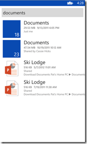 SkyDrive App 3.0 