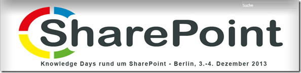 SharePoint Day 2013 in Berlin Knowledge Days, Sharepoint, Berlin