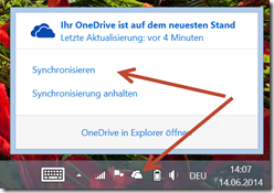 OneDrive: Force the synchronisation process
