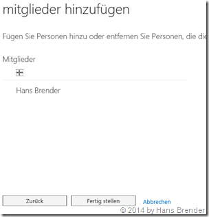 Office 365: Mitglied hinzugefügt