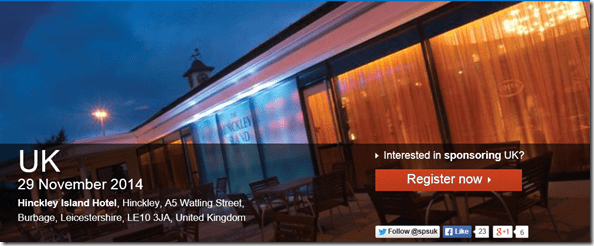 SharePoint Saturday UK, 2014 SharePoint Saturday UK, 2014