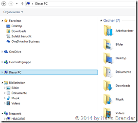 Anlage vom lokalen Gerät oder dem Netzwerk