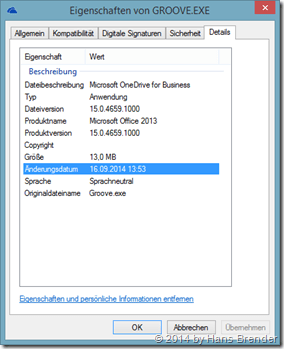 Groove.exe  aus dem Oktober-Patch