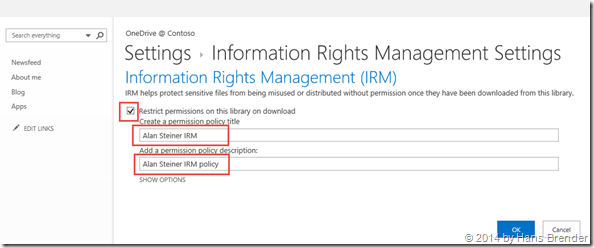 Sharepoint Bibliothek, Bibliothekseinstellungen, Rechteverwaltung ,Einstellungen