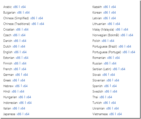 40 languages available in OneDrive for Business