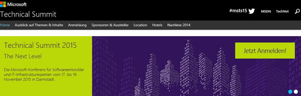 Microsoft Technical Summit 2015