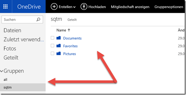 OneDrive: Gruppeninhalte werden gelöscht
