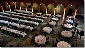 Gala Dinner in der City Hall in Stockholm