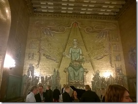 Gala Dinner in der City Hall in Stockholm