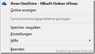 NGSC: Synchronisation zu OneDrive for Business