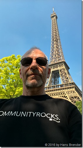 Me and the Eiffel Tower