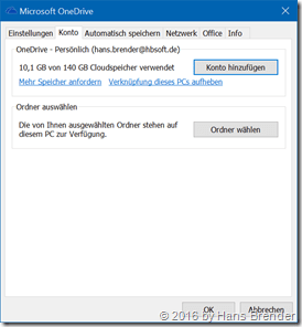 OneDrive Konto