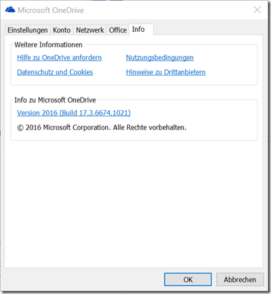 Next Generation Sync Client: Preview 17.3.6674,1021