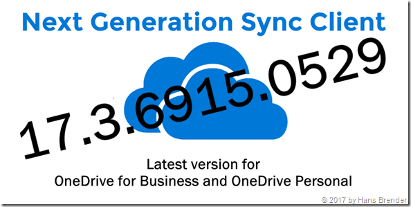 The newest version 17.3.6915.0529 of the NGSC is available
