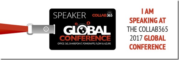 Speaking at Global Conference 2017