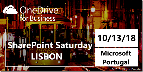 SharePoint Saturday Lisbon 2018