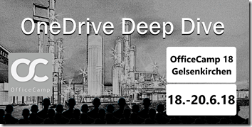 OneDrive Deep Dive 2018 in Gelsenkirchen