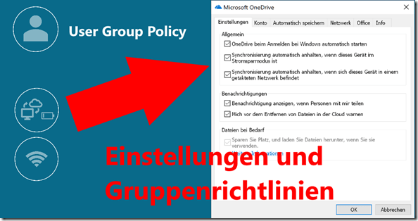 Einstellungen im Next Generation Sync Client
