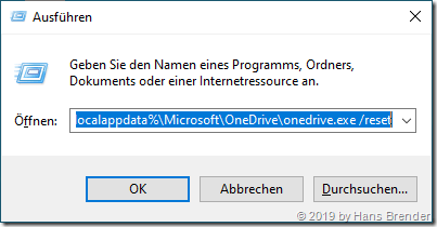 Befehl ausf&uuml;hren