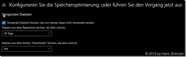 Löschen von Temp und Papierkorb