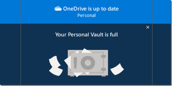 OneDrive - Personal vault