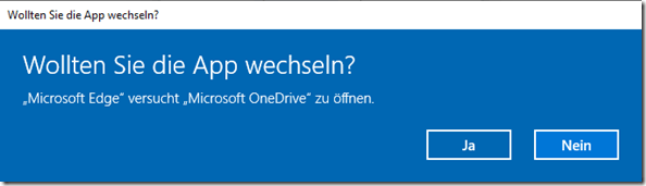 Wechsel zu OneDrive 