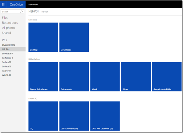 Fetch files: Access not only to synced files