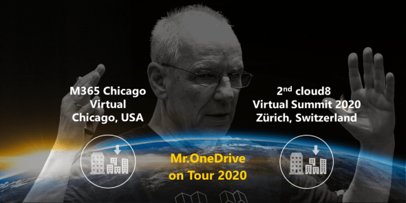 Mr.OneDrive on Tour: Same day, 2 gigs, 2 continents, 2 cities