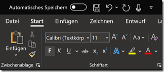 Automatisches Speichern