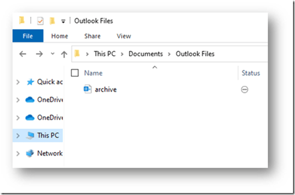 Anzeige im Windows Explorer