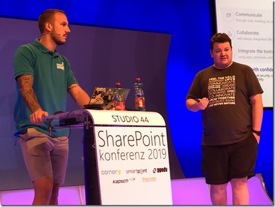 Stephan Bisser and Thomy Gölles, MVP Colleagues