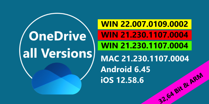 Neue OneDrive Version