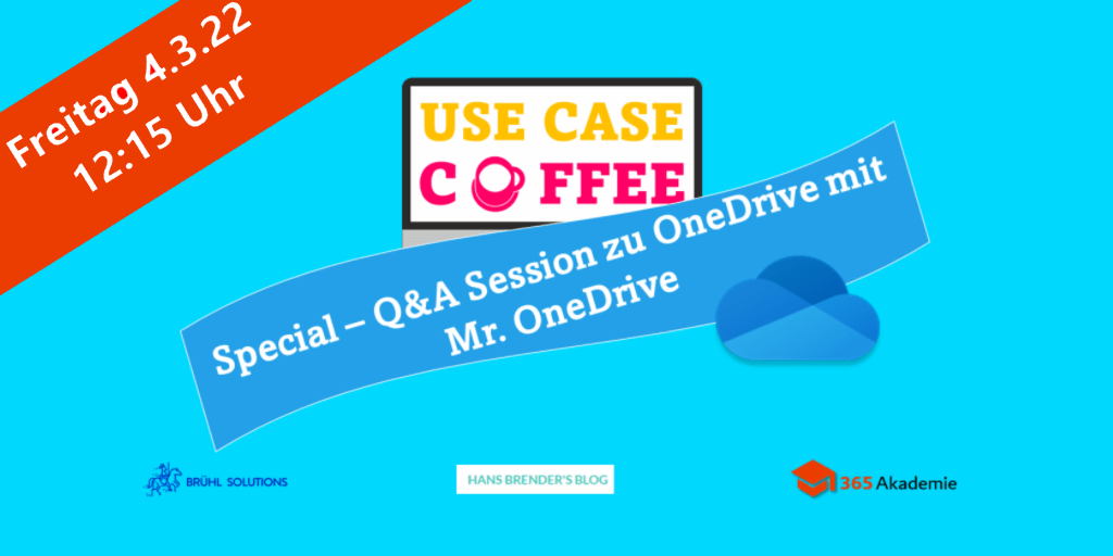 OneDrive Use Case Coffee