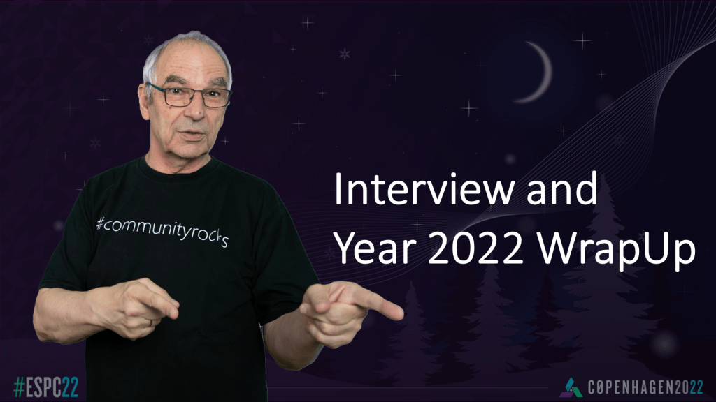 ESPC22 Interview and
Year 2022 WrapUp