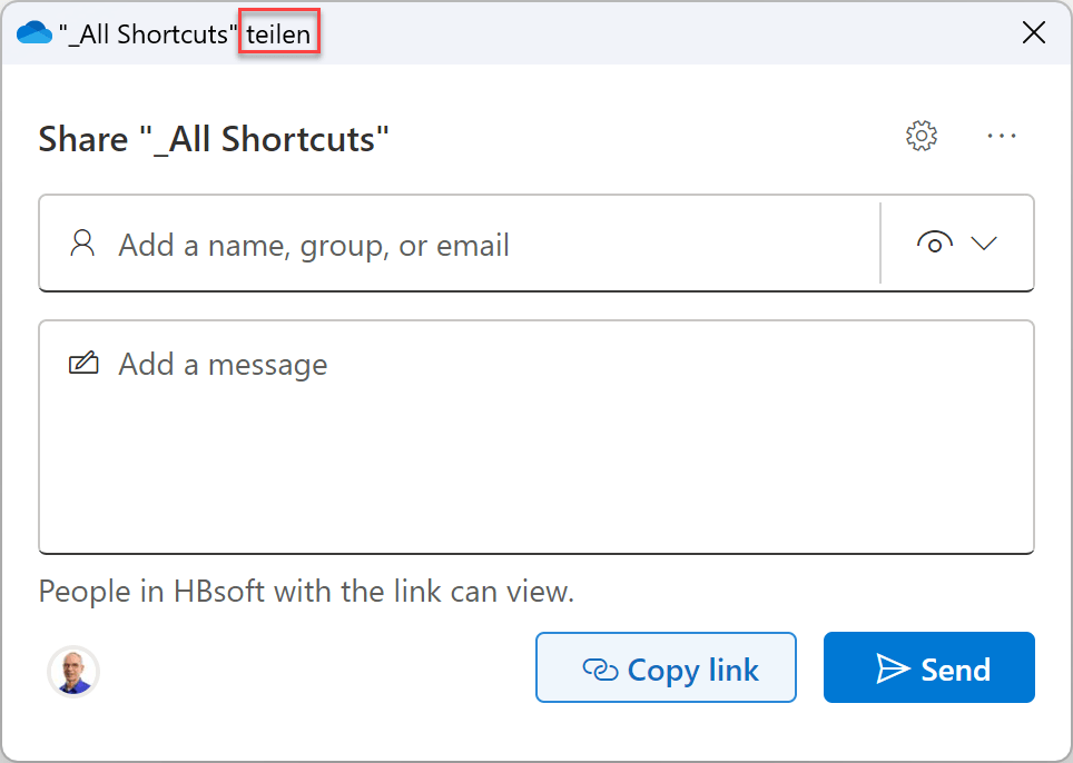 die deutsche Versoion von Teilen, hier noch mit einem Fehler keine Übersetzung