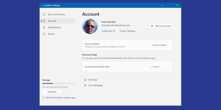 the picture shows the new vault with the same functionality as bevore