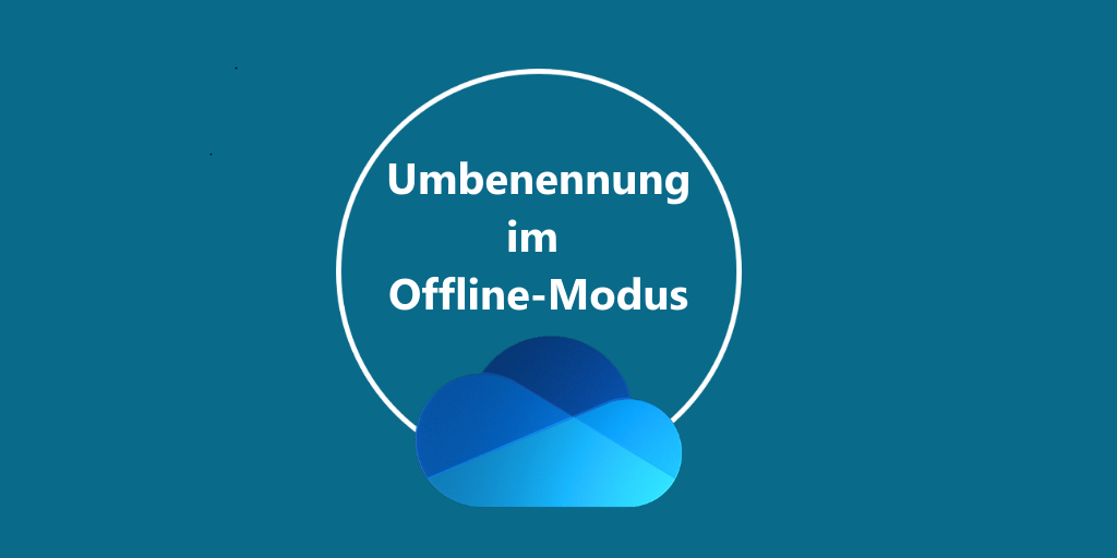 Das Symbol-Bild zeigt eine Änderung von Prozessnamen und Tasks im Offline-Modus an.